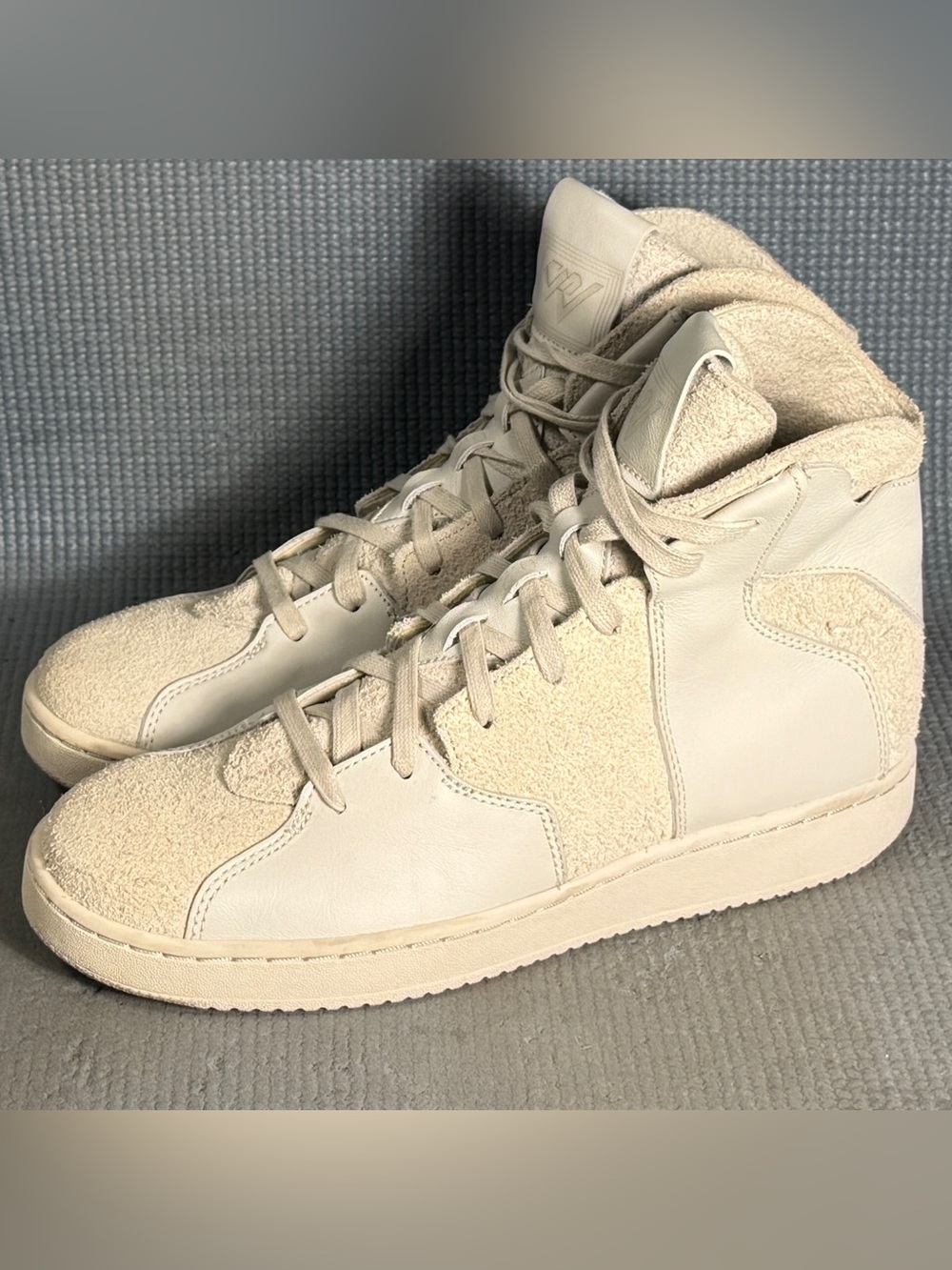 Nike Air Jordan Westbrook 0.2 QS 'Light Bone' 854563-002 Suede Shoes Men Size 8